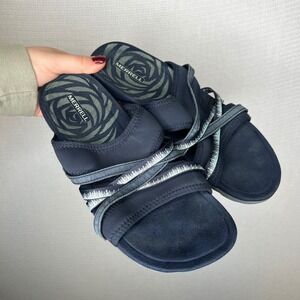 Merrell Women's Slip On Comfort Navy Sport Sandals Size 10‎